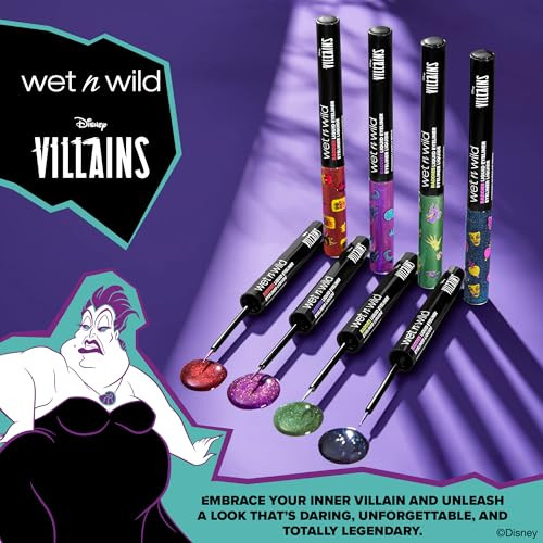 Wet N Wild Disney Villains Baddies Liquid Eyeliner Lovely Mess