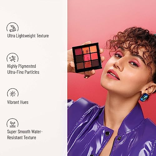 Swiss Beauty Ultimate 9 Color Eyeshadow Palette Eye Makeup Multicolor01 6G