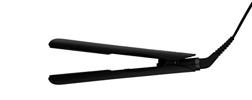 Kristin Ess Flat Iron Straightener plus Style Assist Heat Protectant Spray Set 3 4 Inch Mini Straightener For Short Hair Travel Case Auto Shut Off