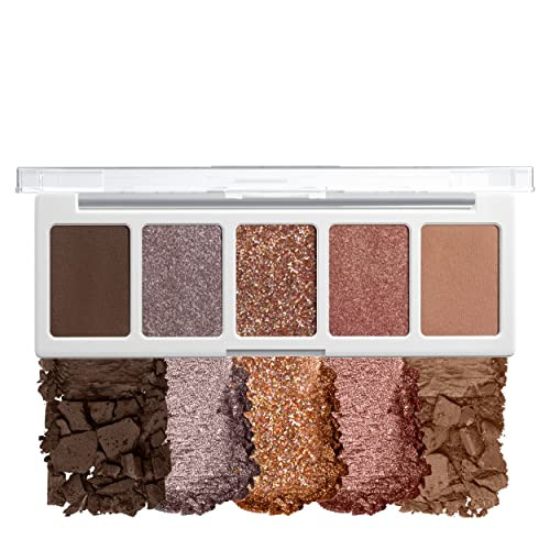 Wet N Wild Color Icon Eyeshadow Makeup 5 Pan Palette Pink Camoflaunt Matte Shimmer Metallic Long Wearing Rich Buttery Pigment Cruelty Pack Of 2