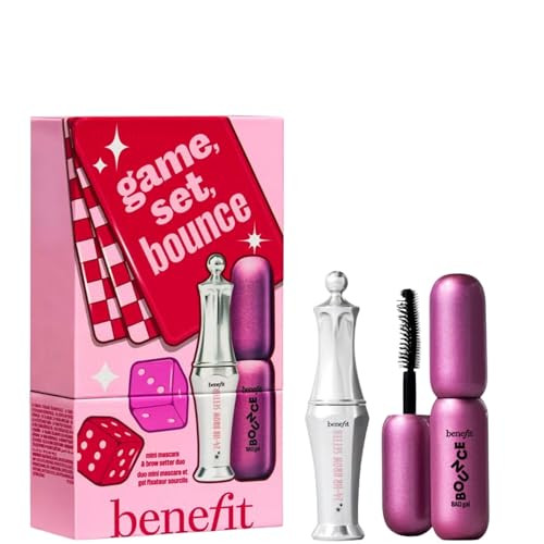 Benefit Game Set Bounce 2Piece Brow And Lash Set Mini Volumizing Mascara And Setting Brow Gel