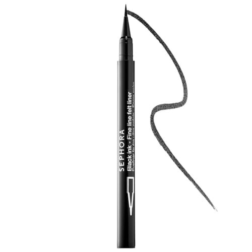 Sephora Collection Classic Line Felt Liner Waterproof 12Hr Black Ink