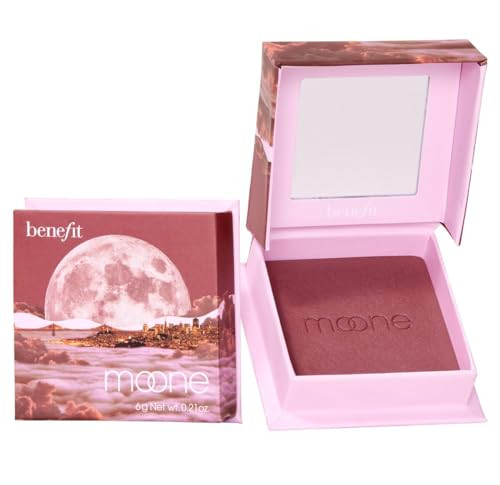 Benefit Cosmetics Wanderful World Silkysoft Powder Blush Moonesweatproof