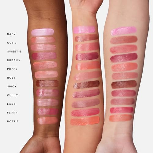 Saie Dew Liquid Blush For Cheeks Hydrating Cream Blush Stick With A Blendable plus Buildable Formula Skincare Infused Dewy Cheek Tint For A Natural Flush Glowy Makeup Essential Lady .40 Oz