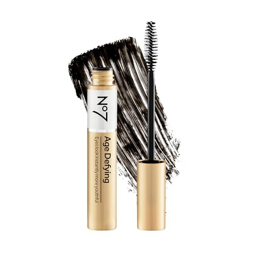No7 Age Defying Eye Mascara Allinone Eyelash Mascara For Enhanced Length Curling And Volumizing Eyelashes Smudge And Clump Eye Makeup 7Ml