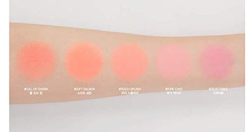 3Ce Style Nanda Face Blush Matte Pink Palette Delectable 5G 0.17Oz