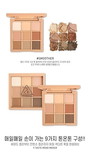 3Ce 3 Concept Eyes Mood Recipe Multi Eye Color Palette Smoother Powder