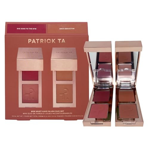 Patrick Ta Mini Musthaves Blush Duo Set She Goes To The Gym Shes Seductive