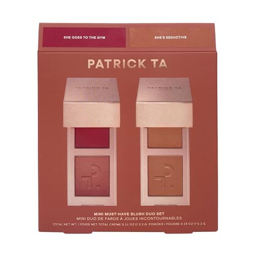 Patrick Ta Mini Musthaves Blush Duo Set She Goes To The Gym Shes Seductive