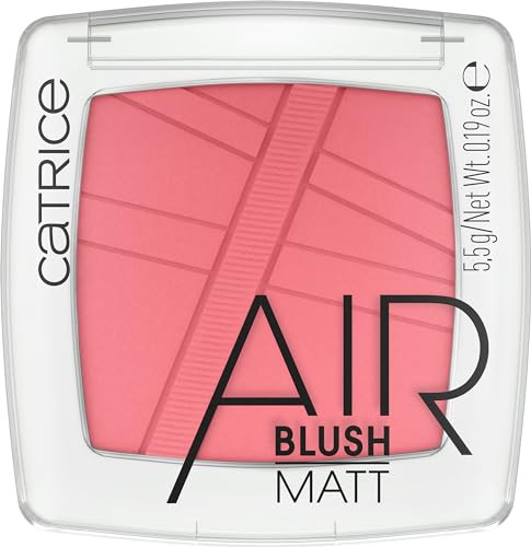 Catrice Cosmetics Catriceairblush Matteblendable Lightweight Long Lasting Powder Blush For Natural And Fresh Make Upvegan And Cruelty Freemade Without Parabens And Microplastic Particles 120Berry Breeze