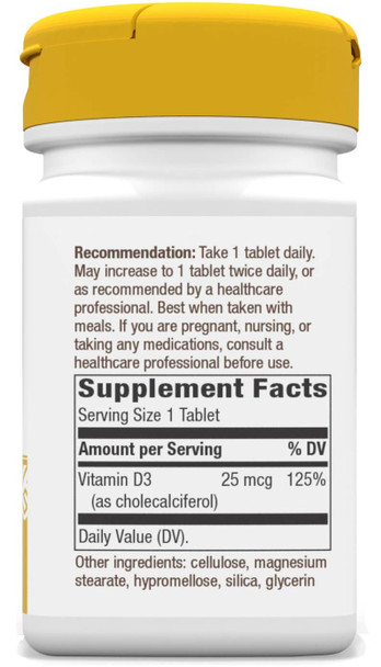 Natures Way Vitamin D3, 90 Tablets