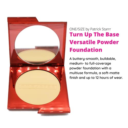 One Size By Patrick Starrr Turn Up The Base Versatile Powder Foundation Medium 4 G