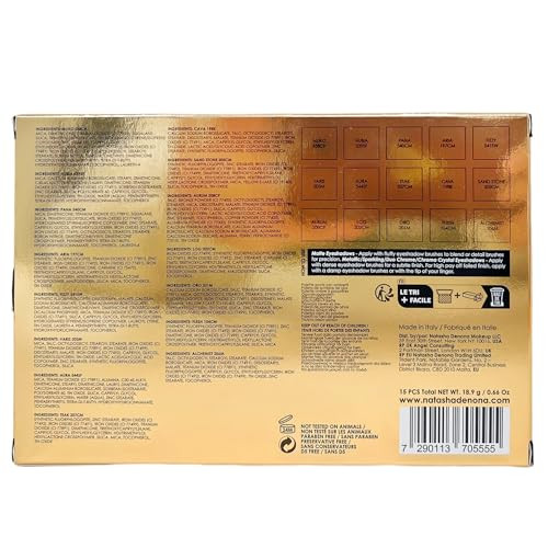 Natasha Denona Golden Eyeshadow Palette 18.9 G 0.66 Oz