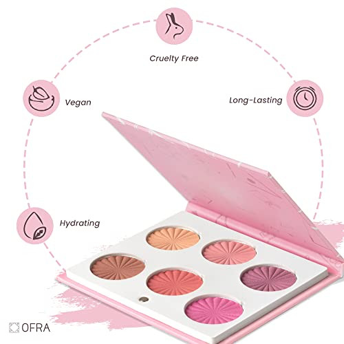 Ofra Mini Mix Face Palette Blushful With Blush And Highlightertravel Makeup Palette