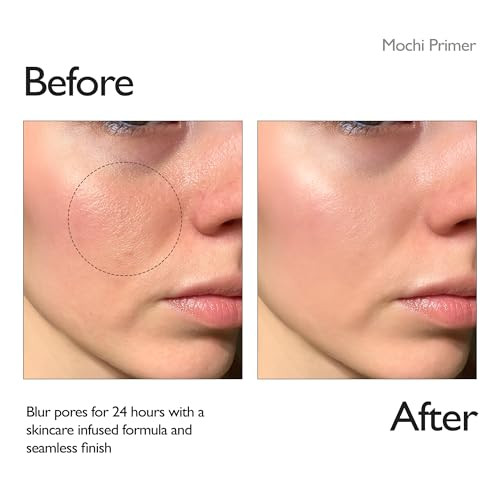 Vidivici Skin Illumination Mochi Primer kbeauty Pore Blurring And Serumlike Makeup Primer With 84% Skincare Ingredients Pearl Soft Focus Effect Hydrating And Makeup Gripping Base 1.05 Fl Oz
