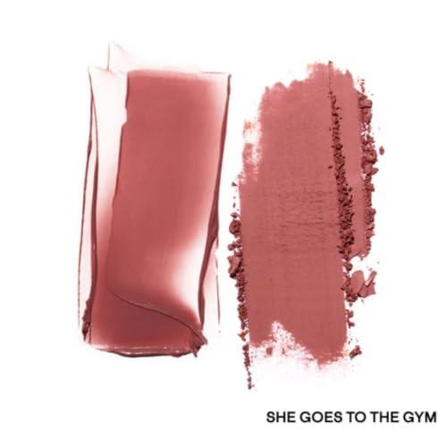 Patrick Ta Doubletake Mini Blush Duo She Goes To The Gym Cream And Powder Natural Radiant Finish 0.25 Ounce