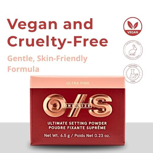 One Size Ultimate Blurring Setting Powder Travel Size Ultra Pink For Fair To Medium Skin Tones