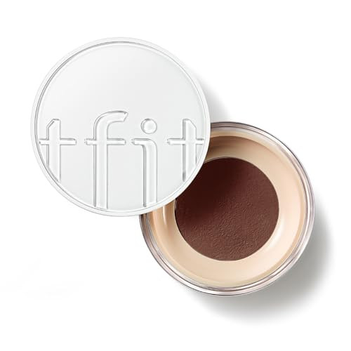 Tfit Translucent Set Finishing Powder Sebum Control Face Loose Powder Matte And Silky Finish Lightweight Longlasting Korean Makeup Setting Powder 2.3 Deep Beige 0.24 Oz.