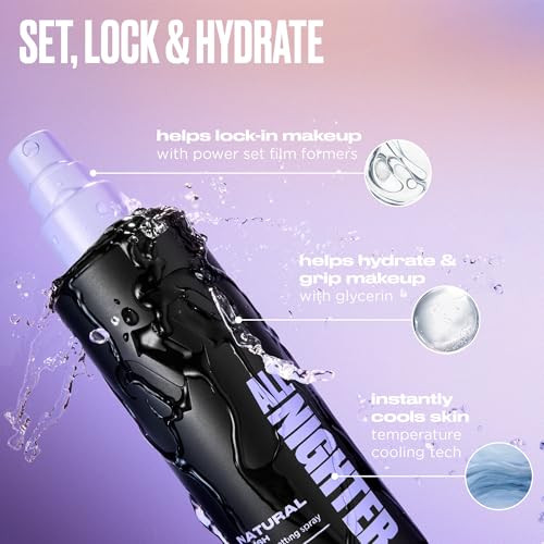 Urban Decay All Nighter Face Primer Natural Finish Setting Spray And Eyeshadow Primer Bundle All Nighter Waterproof Setting Spray Makeup Primer And Primer Potion Full 1 Fl Oz 0.28 Fl Oz