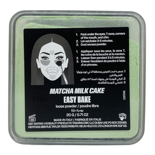 Huda Easy Bake Blurring Loose Baking And Setting Powder Matcha Milk Cake 20 G 0.71 Oz