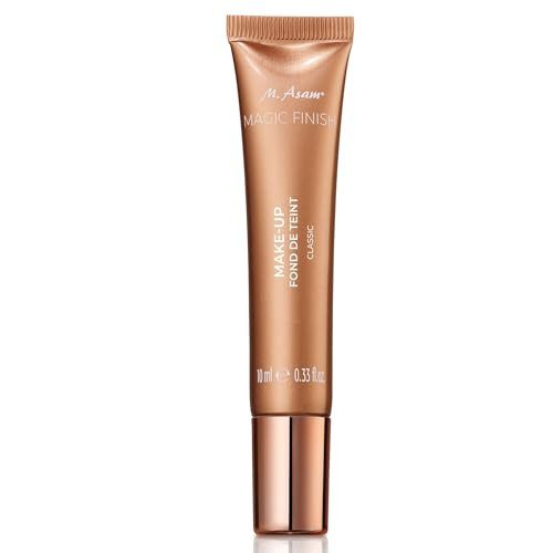 M. Asam Magic Finish Makeup Mousse Sample4In1 Primer Foundation Concealer And Powder With Buildable Coverage Adapts To Light And Medium Skin Tones Leaves Skin