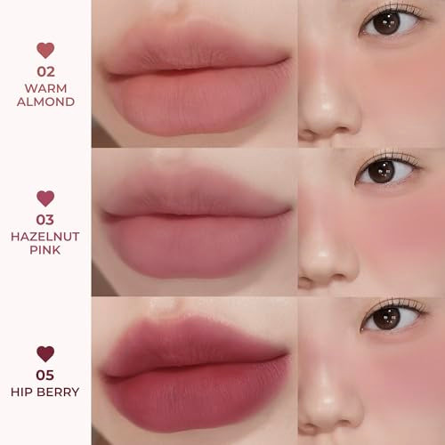 Colorgram Nude Blur Jam 05 Hip Berrypudding Pot Lip And Cheek Tint With Whipped Mousse Texturevelvet Matte Finish Featherlight Blur Tintmultiuse Korean Makeup