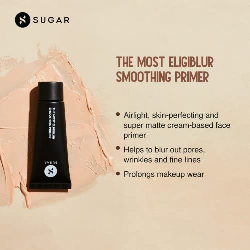 Sugar Cosmetics The Most Eligiblur Smoothing Primer Smooth Application Fills In All Uneven Areas Full Coverage