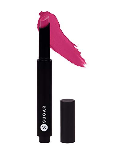 Sugar Cosmetics Click Me Up Velvet Lipstick 05 Magnetic Magenta Deep Fuchsia Pink 2 G