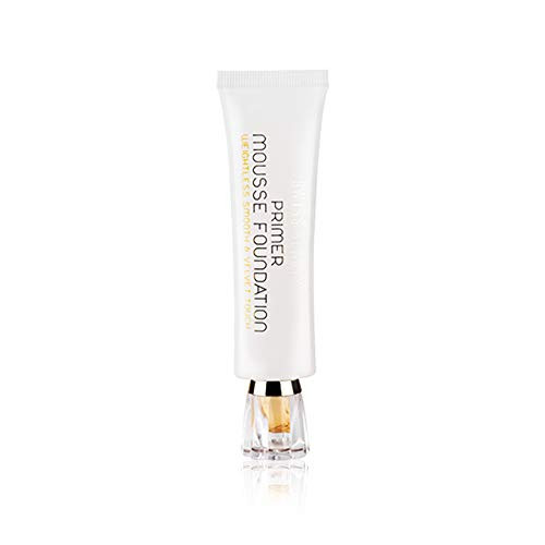 Swiss Beauty Primer Mousse Foundation Weightless Smooth And Velvet Touch Face Makeup Natural Beige 30Ml