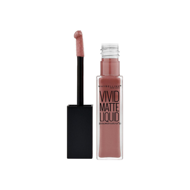 Maybelline Color Sensational Vivid Matte Liquid Lipstick, Grey Envy 0.26 oz