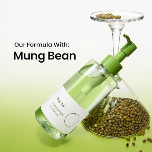 Beplain Mung Bean Trio Cleansing Oil And Cleansing Foam And Peeling Gelfragrancefreepore Care Start With Mung Beankorean Skin Caresuitable For Sensitive Skin 160Ml