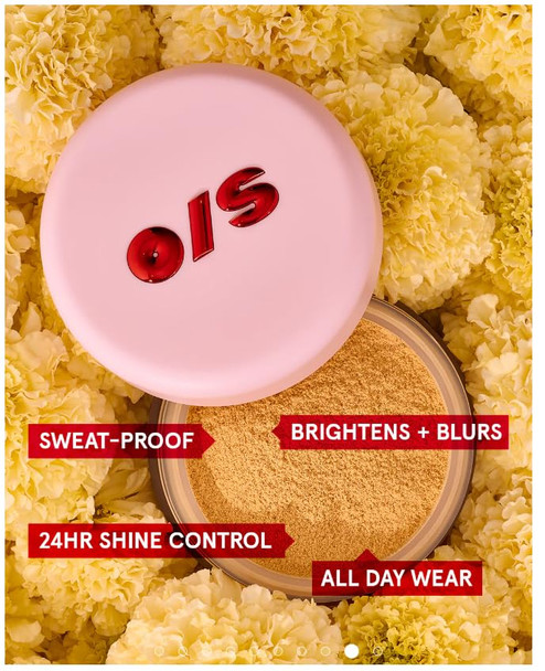 One Size By Patrick Star Ultimate Blurring Setting Powder Ultra Peach For Very Fair To Medium Skin Tones 34.5 G