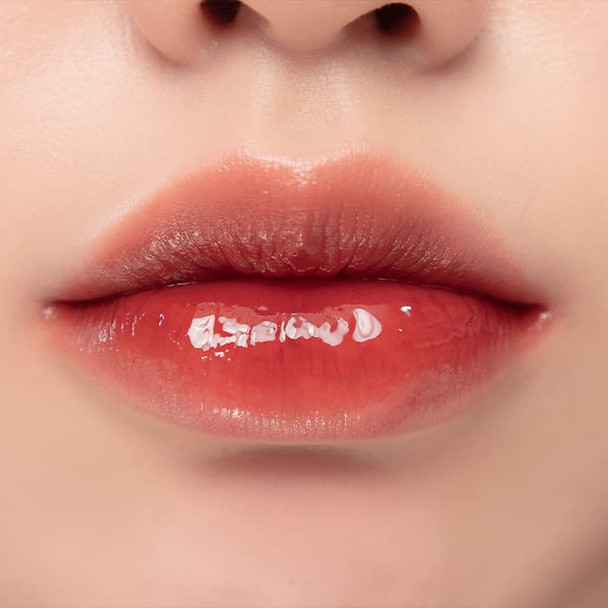 RomandNd Romandnd Glasting Water Tint 8 Colorsvivid Color Glossy Finish Longlasting Moisturizing Highlighting Naturalbeautylip Tint For Daily Use Kbeauty4G No.02 Red Drop 0.14Oz