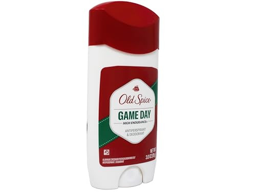 Old Spice High Endurance Antiperspirant Deodorant Invisible Solid Game Day 3 Ounce.