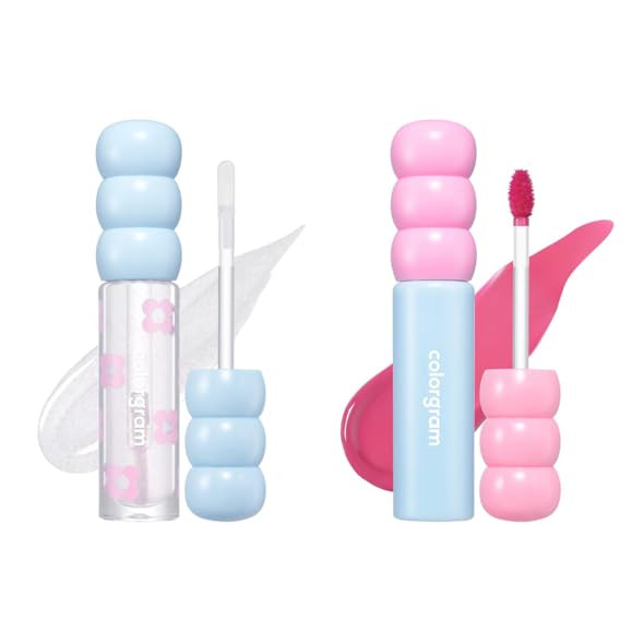 Colorgram Fruity Tint Pearl Gloss Fruity Tint 03 Soda Cool Peach Bundle