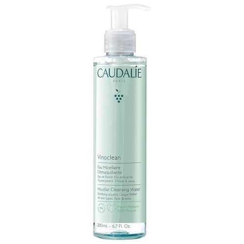 Caudalie Vinoclean Micellar Cleansing Water 200 Mlnatural Micellar Water That Removes Makeup Cleanses Hydrates And Soothes Skin In One Step For A Fresh Clean Complexion.