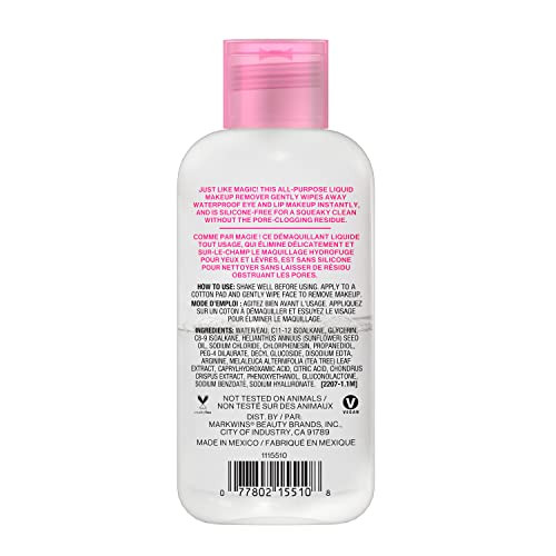Wet N Wild Tada Eraser Siliconefree Waterproof Eye And Lip Makeup Remover