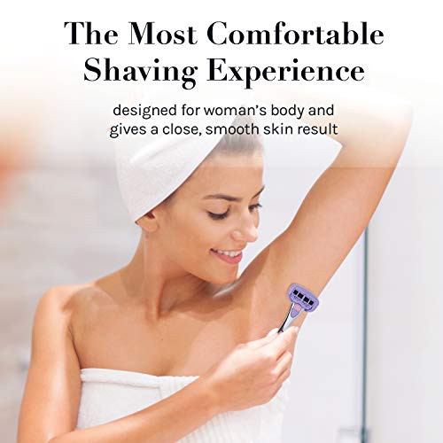 Aoa Studio Womens Blade 8 Refills Smooth Shave For Sensitive Skin