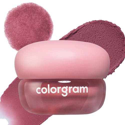 Colorgram Nude Blur Jam 03 Hazelnut Pinkpudding Pot Lip And Cheek Blush Tint With Whipped Mousse Texturevelvet Matte Finish Featherlight Blur Tintmultiuse Korean Makeup