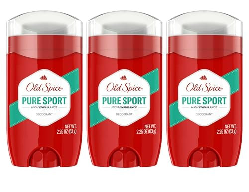 Old Spice Old Spce Endr Sprt Size 2.25Z High Endurance Pure Sport Solid Deodorant Pack Of 3