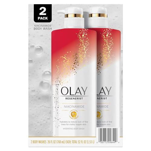 Olay Age Defying Body Wash With Niacinamide 26 Fluid Ounce Pack Of 2