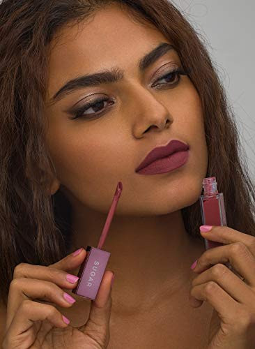 Sugar Cosmetics Mettle Liquid Lipstick 07 Bellatrix Mauve Pink With Brown Undertones