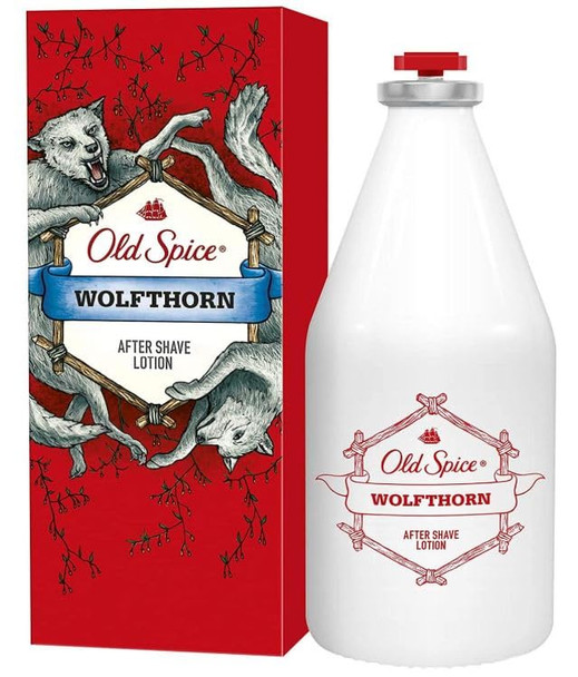 Old Spice Wolfthorn After Shave Lotion For Men Refreshing Post Shave Splash With Long Lasting Masculine Fragrance Daily Grooming Face Care Lightweight Formula 100 Ml 3.38 Fl Oz