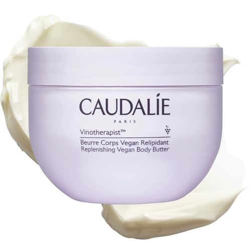 Caudalie Vinotherapist Replenishing Vegan Body Butter 250 Mlsoothing Vegan Body Butter Relieves Itching Intensely Nourishes For 24 Hours And Repairs For Longlasting Comfort.