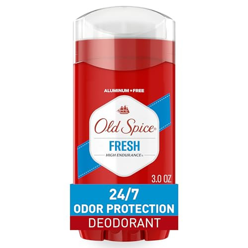 Old Spice High Endurance Deodorant For Men Aluminum Fresh Scent 3.0 Oz