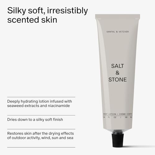 Salt and Stone Salt And Stone Body Lotion plus Hand Cream Bundlesantal And Vetiver