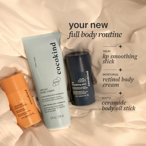 Cocokind Kp Smoothing Stick 1.7 Ozmessfree Keratosis Pilaris Bump Body Scrub All Skin Types Including Sensitive Skin Fragrance Cruelty Vegan