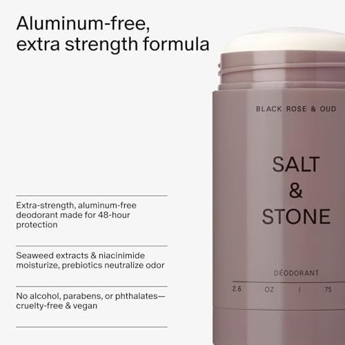 Salt and Stone Salt And Stone Deodorant plus Body Lotionblack Rose And Oud