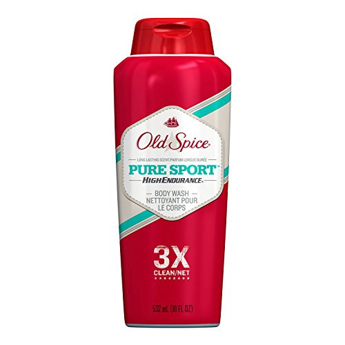 Old Spice High Endurance Body Wash Pure Sport 18 Fl Oz