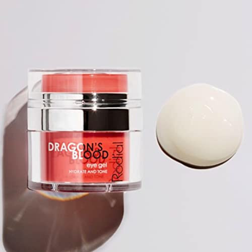 Rodial Dragons Blood Eye Gel Eye Cream Hyaluronic Acid To Help With Dehydrated Skin For A Refined Smoother Surface Brightens The Eye Area And Reduces Puffiness 0.5Fl.Oz